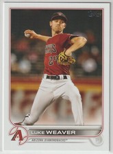 2022 Topps - LUKE WEAVER - #273 - Arizona Diamondbacks