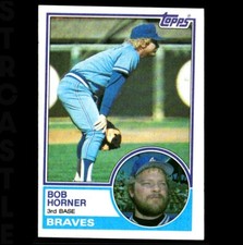 1983 Topps - Bob Horner #50 Atlanta Braves ⚾ Baseball Card