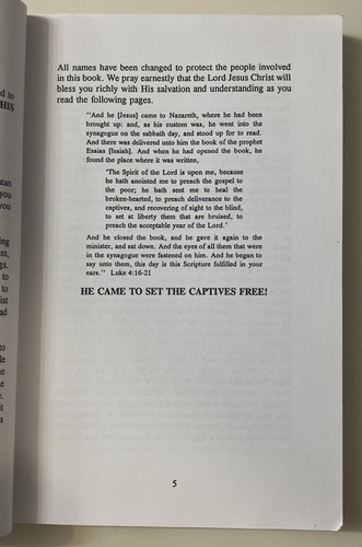 He Came to Set The Captives Free by Brown, Rebecca (1992, Trade PB) Demonology - Imagen 11 de 18