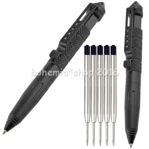 Self Defense Pen Aviation Aluminum Tactical Pen for Writing and Glass Breaker OZ - Picture 6 of 16