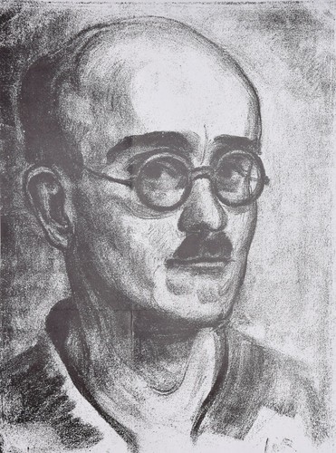 Wilhelm Blutbacher 1888-1959 / Plakat zur Ausstellung 1988 Ludwigsburg - Picture 2 of 3