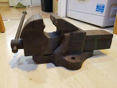 Vintage Woden Bench Vice Large Heavy 1868/4 Tools 4 1/2