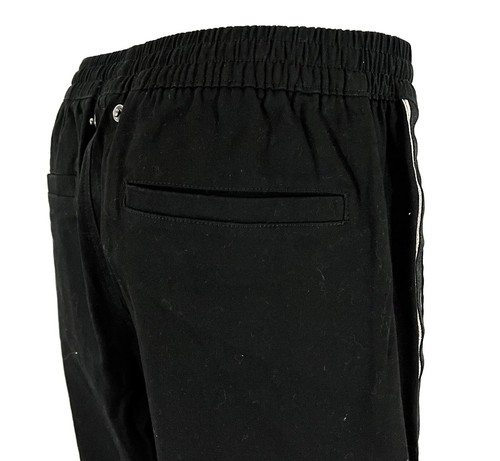 Alloy Apparel Women's Jogger Cargo  Denim with Gold Stripes on Sides  Black Sz S - Picture 6 of 13