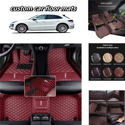 For Lincoln Zephyr Corsair Town Car Car Floor Mats Luxury Custom Carpets Mats - Imagen 24 de 32