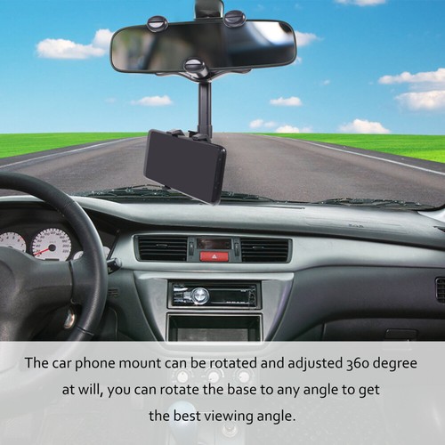 3 PCS Spiegelhalterung Rückspiegel Handyhalter Auto Handyhalterung Für - 第 4/12 張圖片