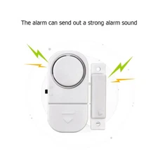 Wireless Home Window Door Burglar Security Alarm System Sensor Detect 2 pcs
