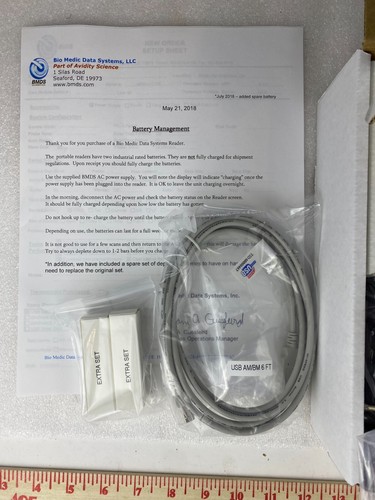 BMDS DAS-8006B-IUS Wireless Reader System – New in Box with Accessories - Picture 6 of 9