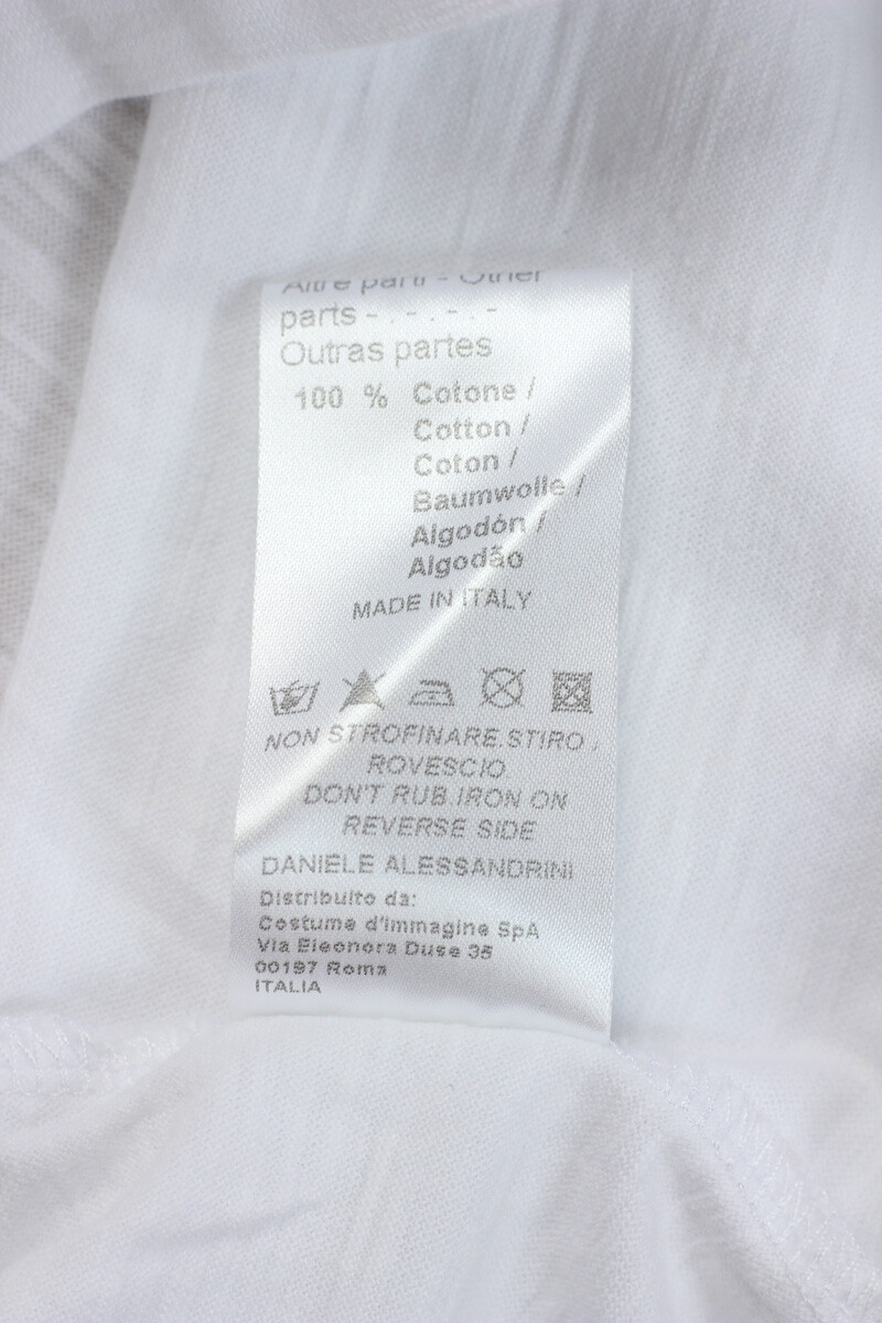 T shirt Maglietta Daniele Alessandrini Sweatshirt Uomo Bianco Bianco Bianco M5778E6473600 2 d9d8ed T shirt Maglietta Daniele Alessandrini Sweatshirt Uomo Bianco Bianco Bianco M5778E6473600 2 d9d8ed