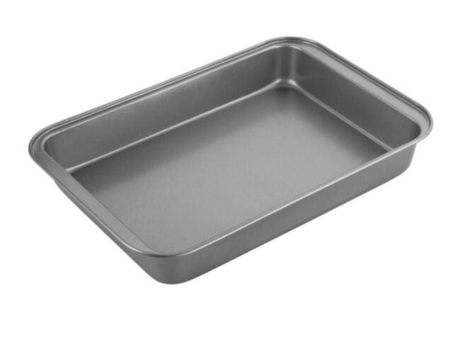 1x Small Roasting Pan 28 x 23 x 5cm 1-Coat Non-Stick Dish Cookware Bakeware