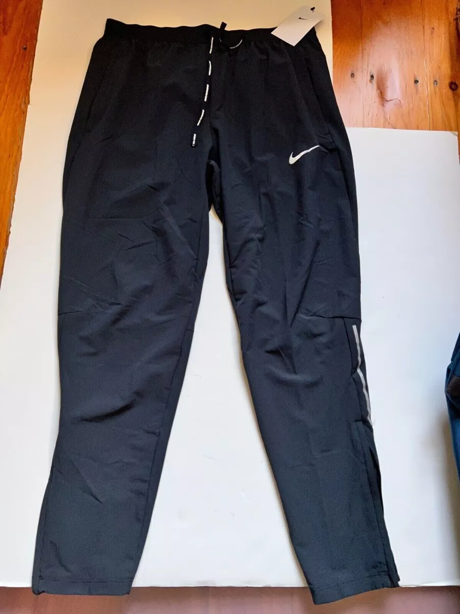 Nike Phenom Elite Dri-Fit Running Pants Black CV7439-010 Mens Sz