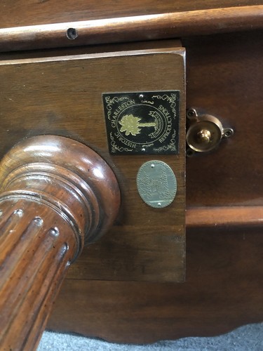 Baker Historical Charleston Mahogany Flip Top Center End Table Ball Claw - Picture 21 of 21