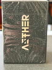 RIFFLE SHUFFLE “AETHER” DESIGNED BY WEIKANF N.A. 1ST ED  BLACK  SEAL GILDED 2020