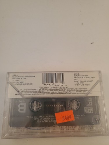 Black & White Don’t Know Yet NEW SEALED Cassette PROMO HIP/HOP ROCK - Picture 5 of 5
