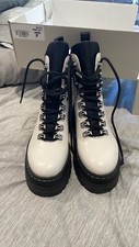 White marc fisher boots