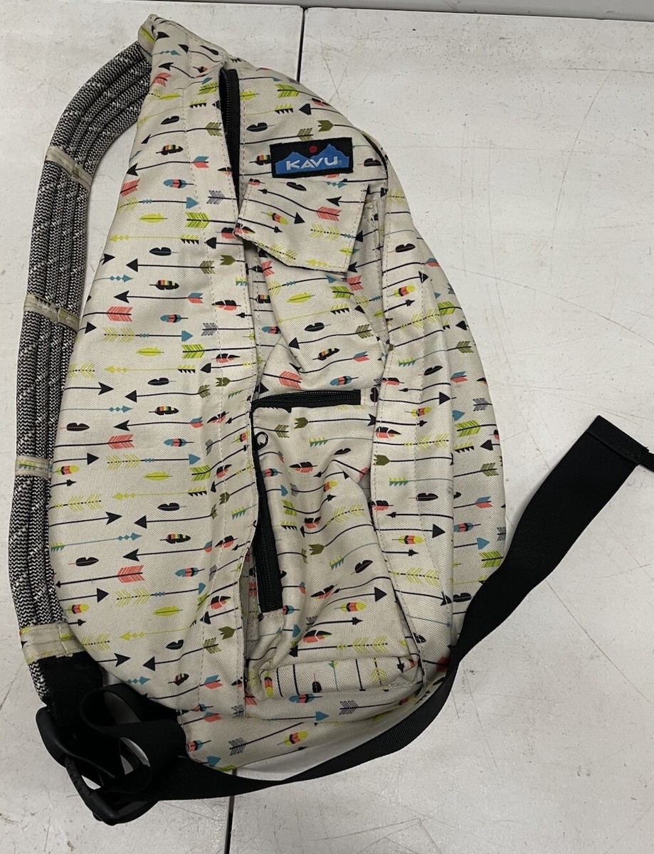 NWT KAVU Original Rope Sling Bag Polyester Crossbody Backpack - Arrow Dynamic 923_SUNRAYS_L1_2x3_d697f349-  main image 4