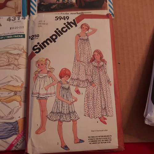 1980's Sewing Patterns-Crafts & More Simplicity & McCall's Lot of 6 Pre-owned  - Picture 7 of 7