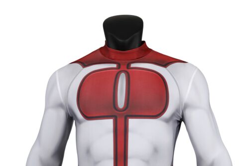 Mortal Kombat 1 Omni-Man Nolan Grayson Cosplay Costume Bodysuit Zentai Jumpsuit - Picture 12 of 20