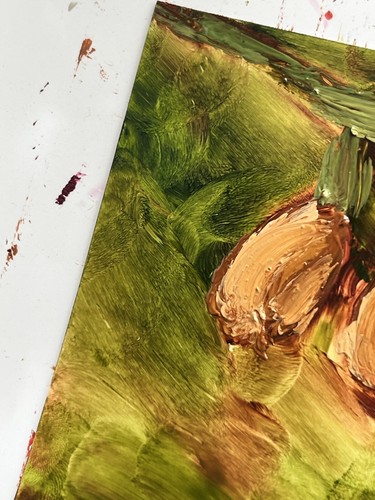 Olive branch oil painting Olives original art Olive tree Signed Original artwork - Picture 10 of 23