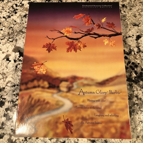 Autumn Glory 1995 Barbie Doll. Enchanted Seasons Collection NIB - Picture 3 of 7