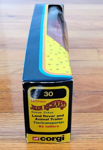 CORGI GIFT SET 30 JEAN RICHARD LAND ROVER & ANIMAL TRAILER NEW OLD STORE STOCK - Picture 5 of 5