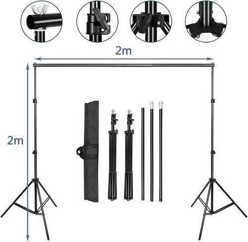 NEWStudio Lighting Kit Bi-Color Dimmable 2X 85W Softbox Continuous Lighting - Picture 8 of 9