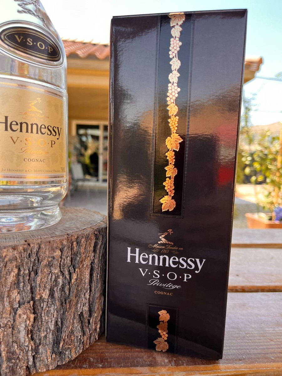 Hennessy VSOP Privilege cognac 750 ML BOTTLE AND BOX ONLY | eBay