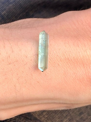 Natural 1.20 Ct Green Tourmaline – Faceted Crystal Gemston - Picture 9 of 11