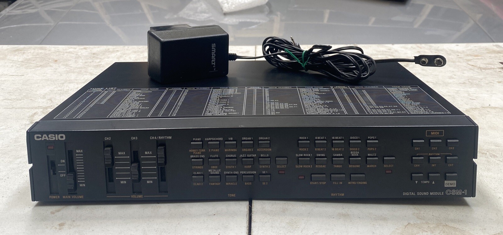 Casio CSM1 Digital Sound Module eBay