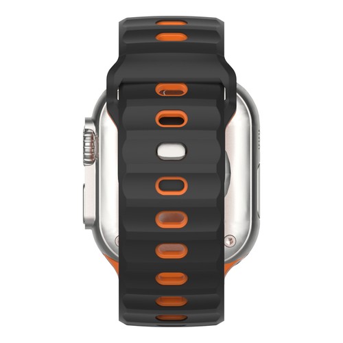 Magnetic Sports Band Soft Silicone Watch Strap For Apple Watch 42/44/45/46/49mm - Picture 12 of 20