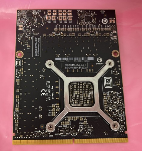 Nvidia Quadro P4000 8GB GDDR5 Laptop Graphics Card - Afbeelding 2 van 2
