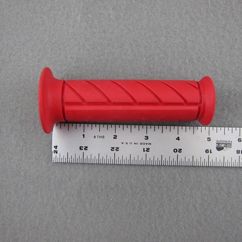 Super Bike Red & Black Rubber Handlebar Hand Grips - Picture 17 of 19