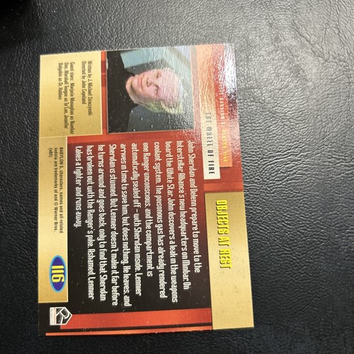 B6a Babylon 5 Complete 2002 Rittenhouse #116 Marjorie Monaghan Marshall Teague - Picture 2 of 2