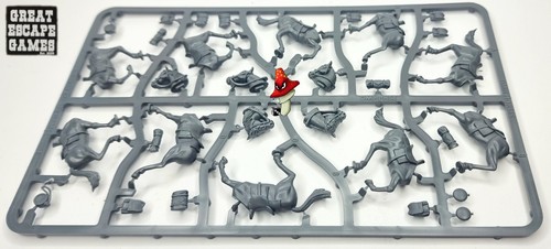 Mounted Gunfighters 28mm 1/56 scale 1 Sprue Set unboxed Great Escape Games - Picture 18 of 24