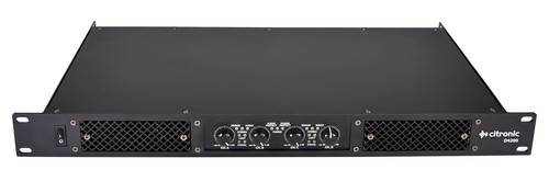 Citronic D4200 Quad Power Amplifier 4 x 200W RMS 4 Ohms 1U Rack Mount 172.142UK - Picture 2 of 4