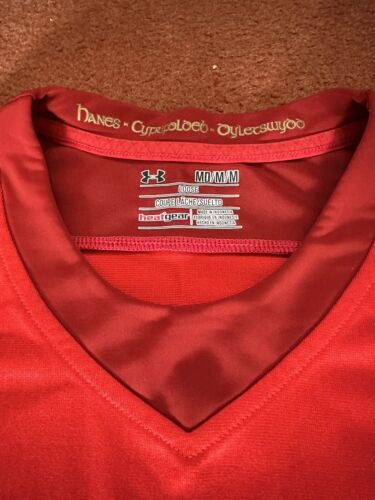 Wales WRU Rugby Shirt 2015 Under Armour Admiral Size M - Picture 5 of 14