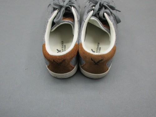 AE America Eagle Size 6 Women's Gray Lace Sneakers/Shoes 1A - Picture 4 of 10