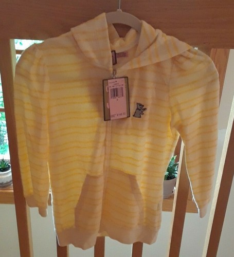 NWT LADIES SIZE SMALL JUICY COUTURE TERRY 3/4 SLV HOODIE MSRP 148.00 PICK COLOR - Picture 3 of 4
