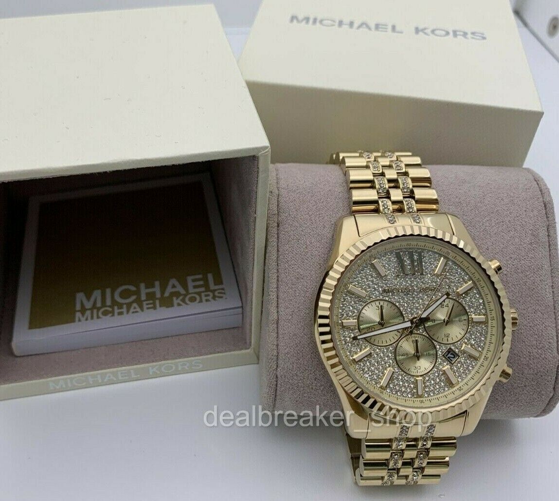 MICHAEL KORS MK8579 Lexington Chronograph Wrist Watch for Men in