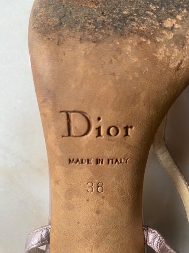 Christian DIOR Sandali originali vintage - Foto 16 di 18