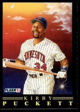 1991 Fleer Pro-Visions Kirby Puckett #1