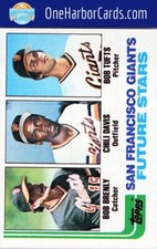 1982 Topps San Francisco Giants #171