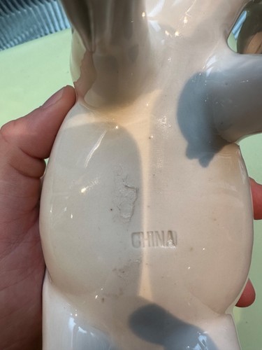 Antique Chinese Qing Chine de Blanc Porcelain Buffalo Bull Ox Figurine Sculpture - Picture 2 of 9