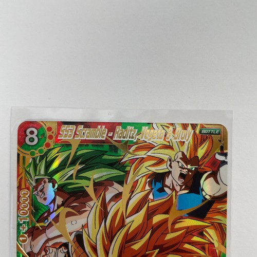 SS3 Scramble - Raditz, Vegeta & Broly - BT7-130 SCR - Dragon Ball Super - Picture 3 of 7