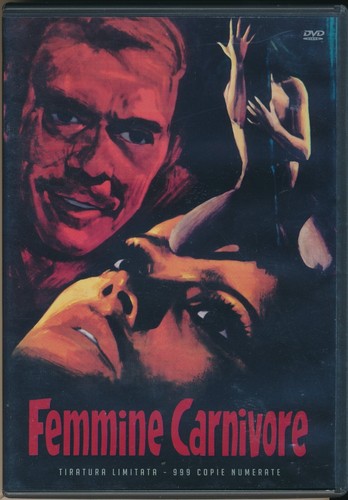 Femmine Carnivore Wild Psych-Era Eurotrash Rarity Genuine PAL R2 DVD + Bonus!