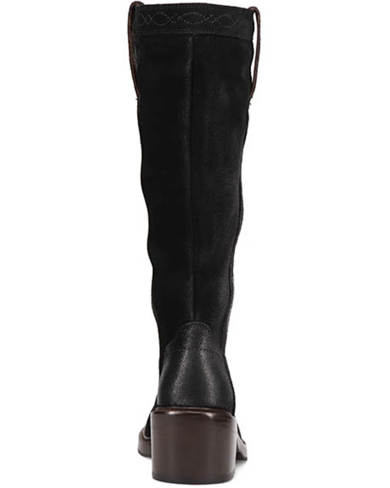 Botas Frye® para mujer 8,5 B Kate 14" en gamuza negra Foto 3 de 4
