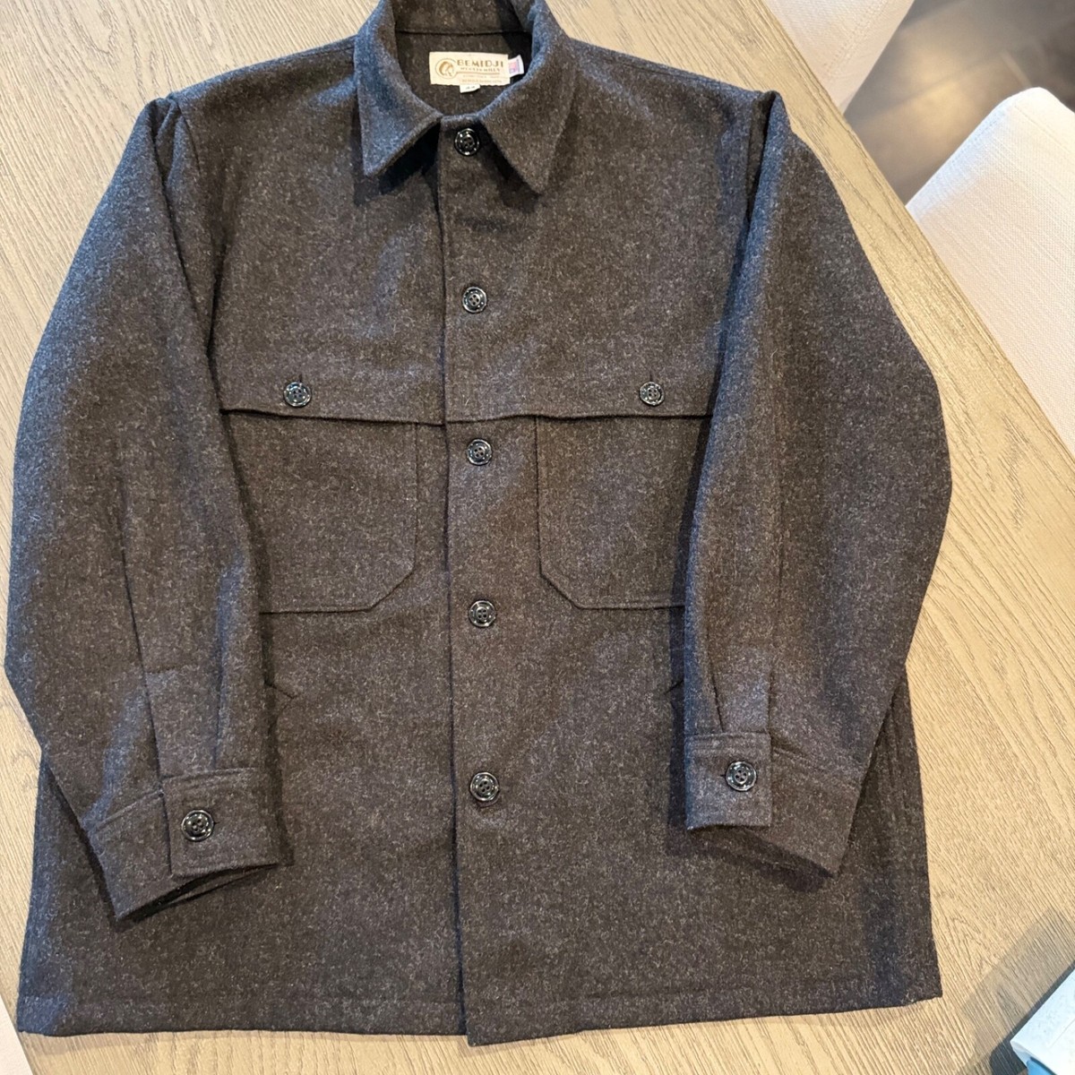BEMIDJI WOOLEN MILLS Mサイズ ウールネルシャツ Vintage Bemidji Woolen Mills Shirt Jacket – Americana