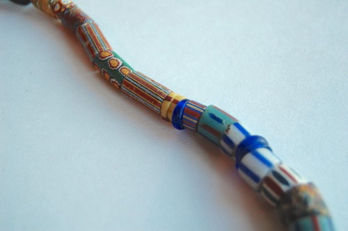 Venetian trade beads from Africa, authentic rare antique, 161 grams - Picture 5 of 9