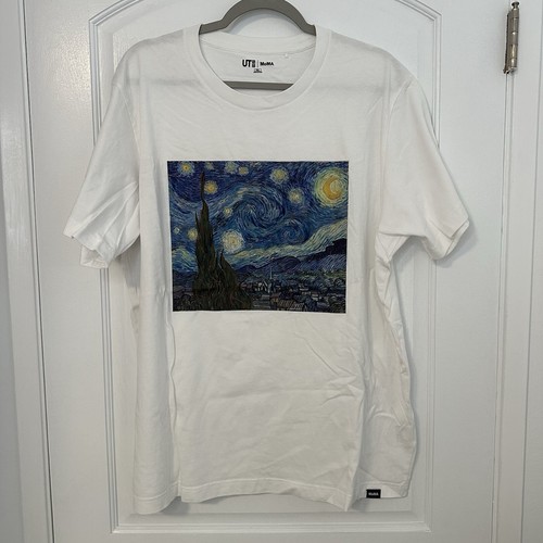 Uniqlo UT x MOMA Van Gogh Starry Night Shirt, Gr. 2XL