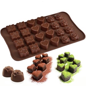 Silicone-Molds-Chocolate-Candy-Mold-Cake-Tool-Birthday-Party-Accessory