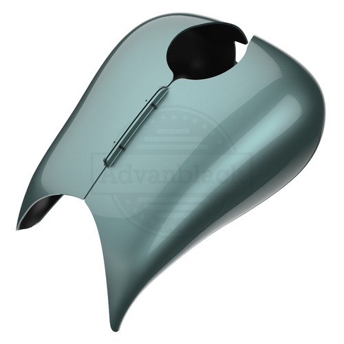 Spruce Stretched Tank Cover fit Harley 2009+ Street Road Touring - Foto 11 di 14